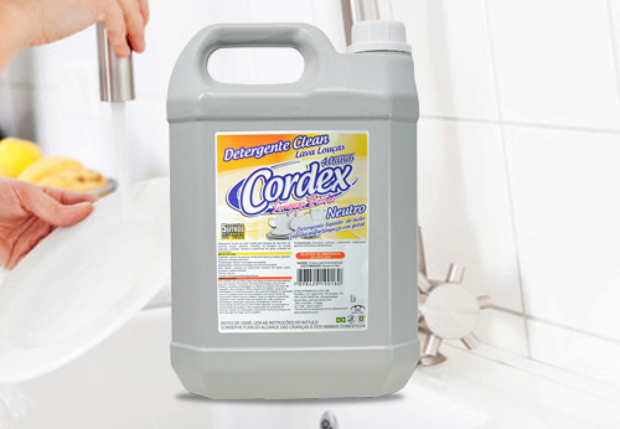 Detergente Clean Neutro 5l Cordex Provisão Distribuidora 5063